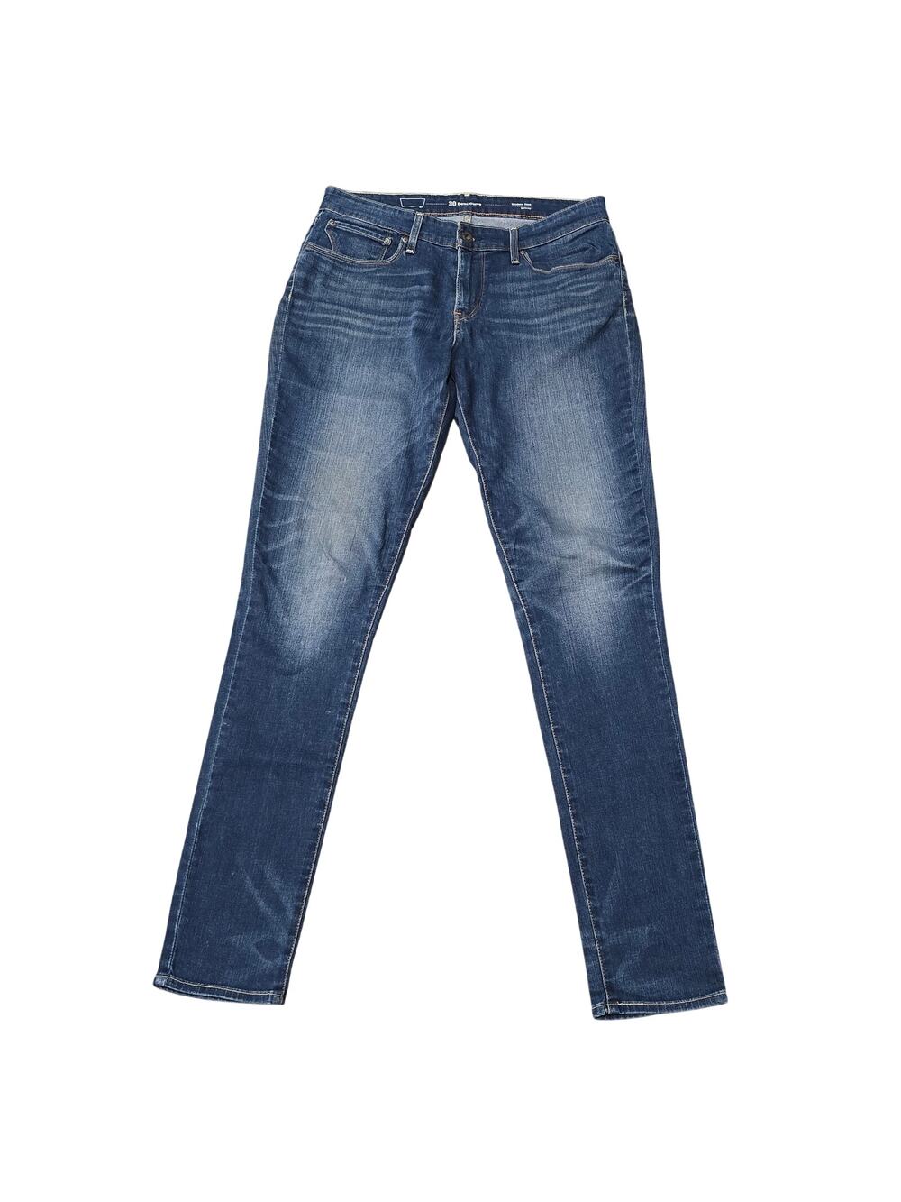 Levi's 30 Demi Curve Dark Washed Denim Modern Rise Skinny Jeans